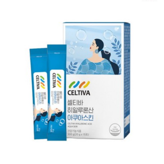 셀티바 히알루론산 아쿠아스킨 15포 (1개)_이미지