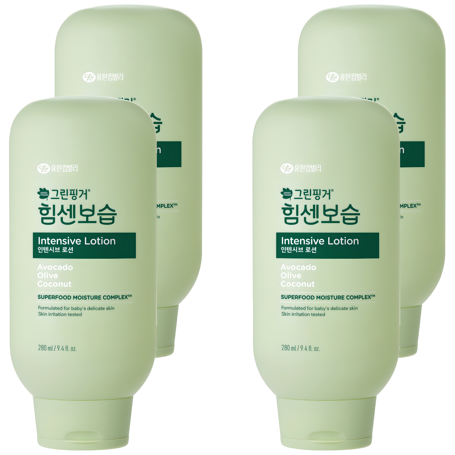 그린핑거 힘센보습 인텐시브 로션 280ml (4개)_이미지