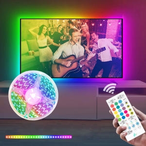 비상 루시 TV 모니터 간접등 무드등 붙이는 LED바 줄조명 2m