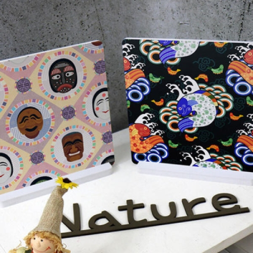 꾸밈 ie159-스탠드액자2P_전통문양05