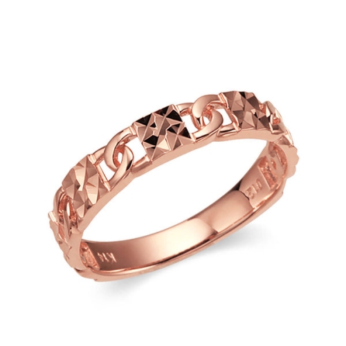 KT알파 쇼핑 온라인 14K 사각 컷팅 더블 고리 반지 NPR39491 일상이 알파가 되다 KT알파 쇼핑