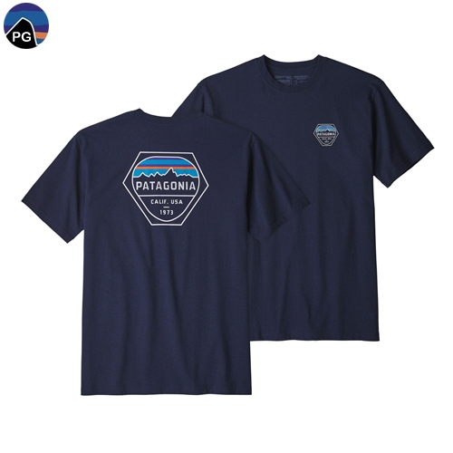 파타고니아 반팔 피츠로이 허라이즌 리스판서빌리티 커플티 PATAGONIA