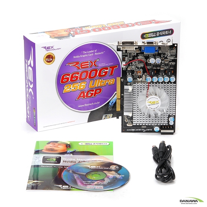 Rextech 지포스 6600GT Ultra 256MB AGP_이미지