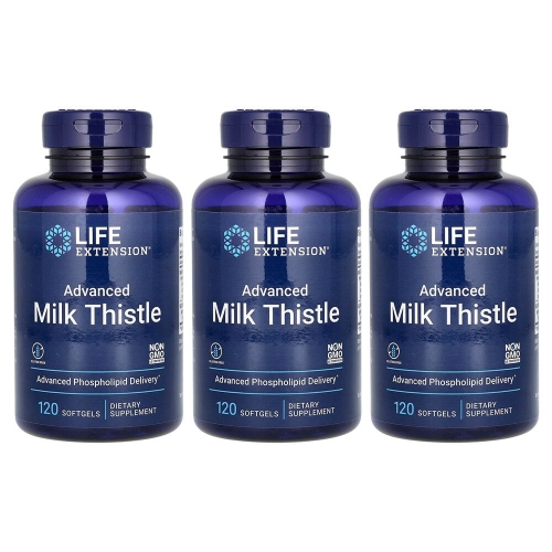 라이프익스텐션 어드밴스드 밀크씨슬 120캡슐 (3개)_이미지