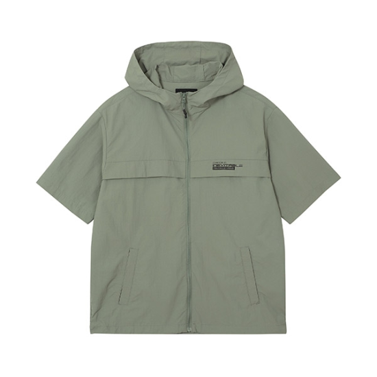 잠뱅이 남성 반팔 바람막이 후드집업_AN2WIZ301-LK이미지입니다. 누르면 해당 게시물로 새창이동합니다.