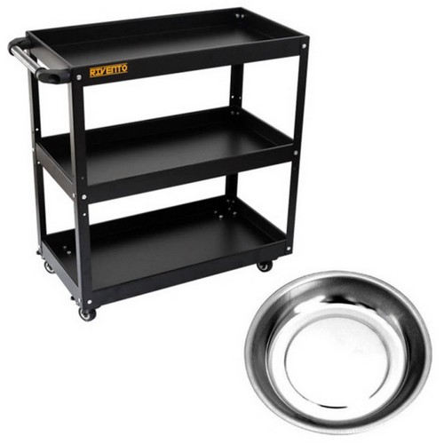 리벤토 3단 이동식 공구함 MTB-720S + 스마토 자석접시 SM-MC75_이미지