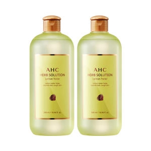 AHC 허브솔루션레몬토너, 500ml, 2개_이미지