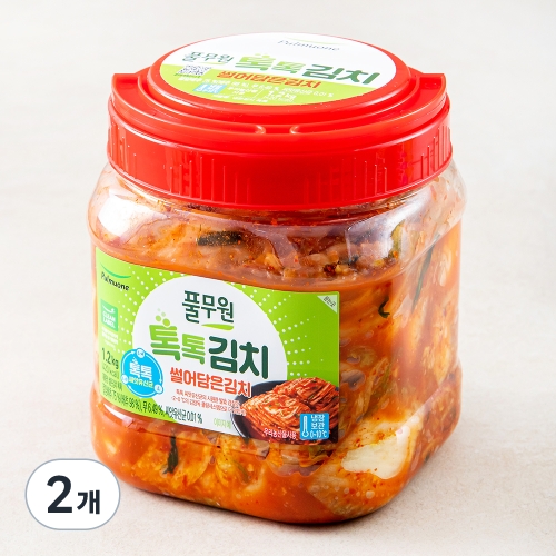 톡톡 썰은 김치