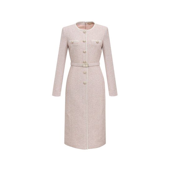 미니멈 브레이드 포인트 H라인 원피스 MXDAWO0310_이미지