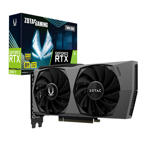 ZOTAC GAMING 지포스 RTX 3060 Ti TWIN Edge D6 8GB
