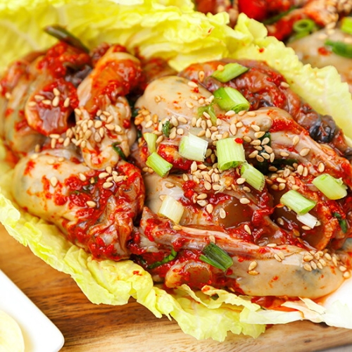 전라도청년 싱싱한 통영 제철 생굴 무침 330g+330g