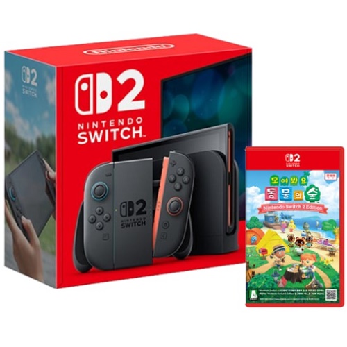 Nintendo 닌텐도 스위치 2 게임 타이틀 세트 (모여봐요 동물의 숲)