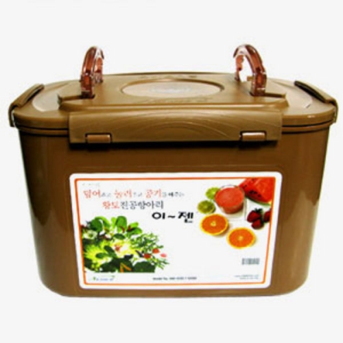 나우리 이젠 황토 진공항아리 사각 12L