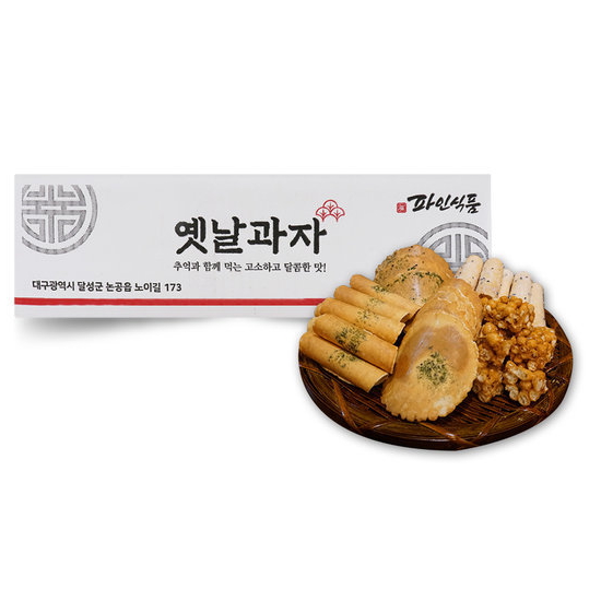 황금제과 종합전병세트 추억의 옛날과자 1kg (1개)