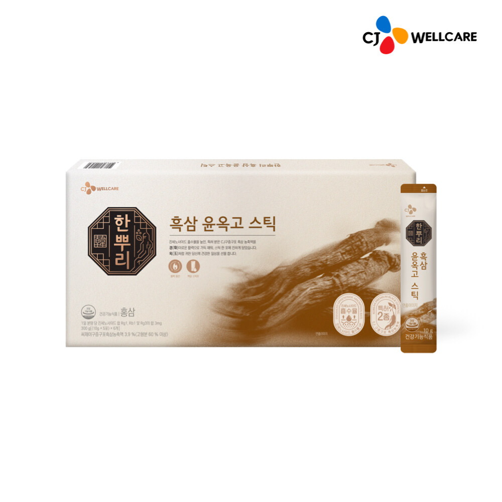 한뿌리 흑삼 윤옥고 스틱 10g 30포 (1개)
