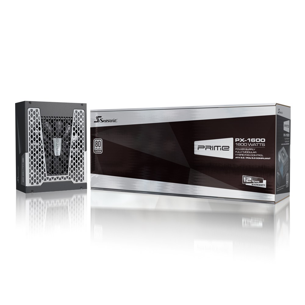 시소닉 PRIME PLATINUM PX-1600 풀모듈러 ATX3.0_이미지