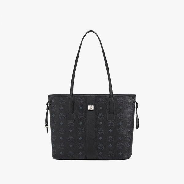MCM 리버서블 비세토스 리즈 쇼퍼 MWPDSLR02BK001_이미지