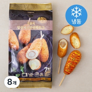 잇퀄리티 고품격 임실치즈 반반 <b>핫도그</b> 냉동 90g 8개