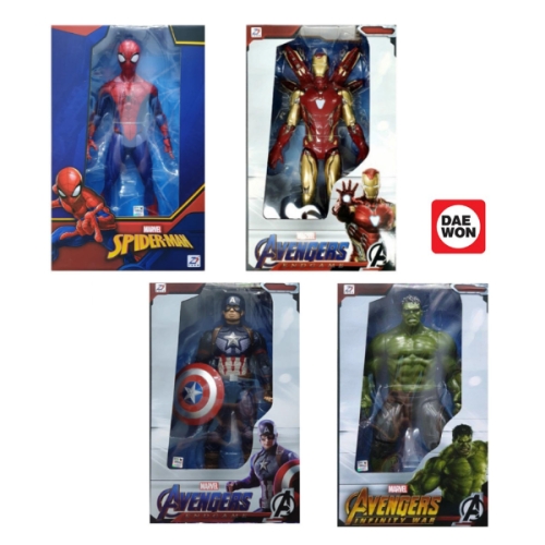 마블 액션피규어 14인치 캡틴 아메리카 아이언맨