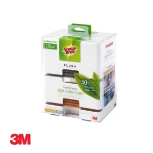 3M 뽑아쓰는 원데이 수세미 스타터킷 디스펜서 리필10매포함_이미지