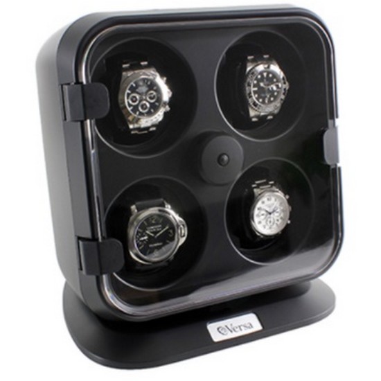 하이덴 버사 오토매틱 쿼드 와치 와인더 G096 (Black)