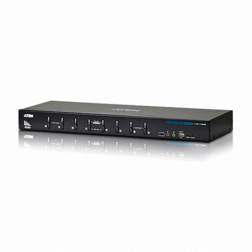 ATEN 8포트 USB DVI 듀얼 링크 KVM 스위치 (CS1788)_이미지