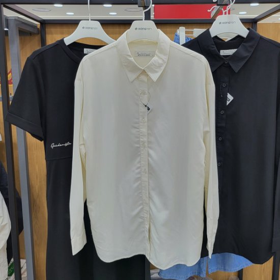 행텐 여성 오버핏 레이온 셔츠 10430-120-602-20
