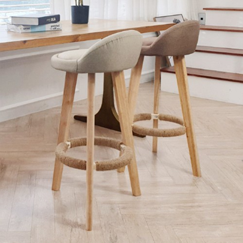 코지테일러 B14 인테리어 패브릭 바의자