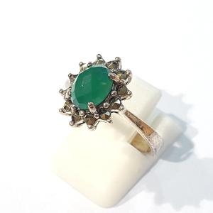 블루케이 그린칼세도니 오닉스 원석 반지 211120-02이미지입니다. 누르면 해당 게시물로 새창이동합니다.