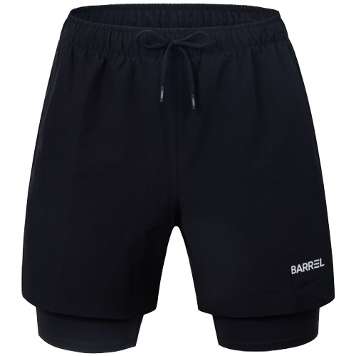 배럴 리조트 4부 레깅스 쇼츠 블랙 B3SMWBS010BLK