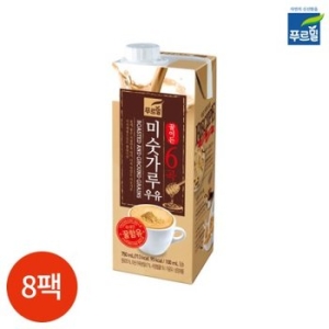 푸르밀 꿀이든 6곡 미숫가루 우유 750ml 8팩_이미지