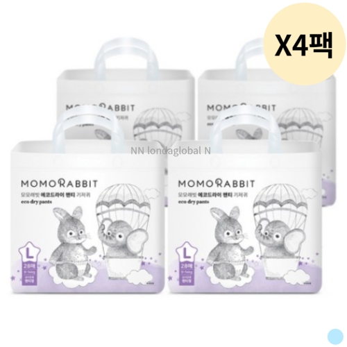 모모래빗 에코드라이 팬티형 대형-공용 (448매)_이미지