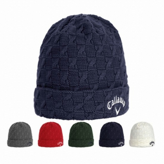 캘러웨이 패턴 니트 비니_이미지
