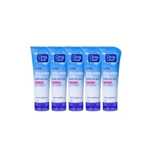 클린&클리어 딥 액션 블랙헤드 데일리 클렌저 100ml (5개)_이미지