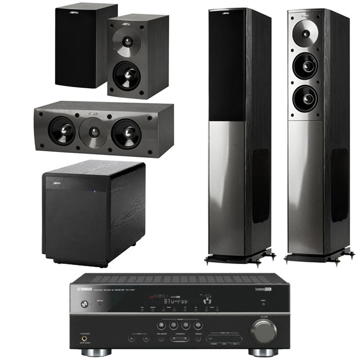 야모 S606 5.1채널 + 야마하 AV리시버 (RX-V567, SUB-250)_이미지