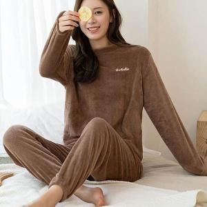 오노마 ONM 여성잠옷 극세사 수면 공주 홈웨어 부드러운 상하세트 S11328226
