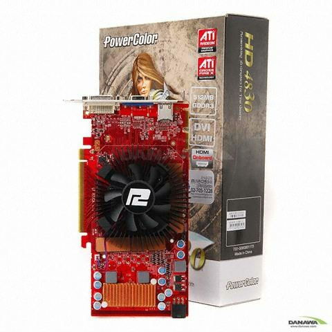PowerColor 라데온 HD 4830 HDMI 512MB 가온_이미지