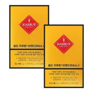 코스팜 그레인온 골드 카무트 브랜드밀 효소G 3g 30포 (2개)