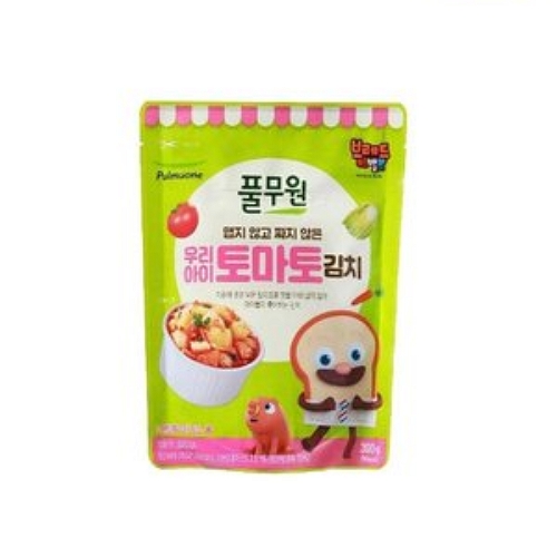 풀무원 우리아이 토마토김치 300g (3개)_이미지