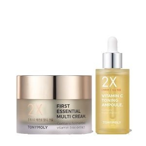 토니모리 퍼스트 에센셜 멀티크림+비타민C토닝 앰플
