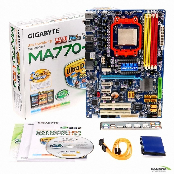 GIGABYTE GA-MA770-UD3 V2 ACC AM3
