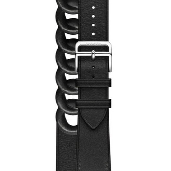 APPLE 워치 에르메스 스위프트 가죽 구르메뜨 더블 투어 (누아) (38mm/40mm/41mm)