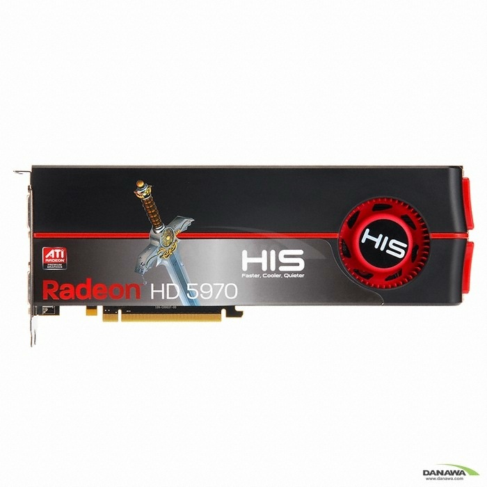 HIS 라데온 HD 5970 D5 2GB_이미지