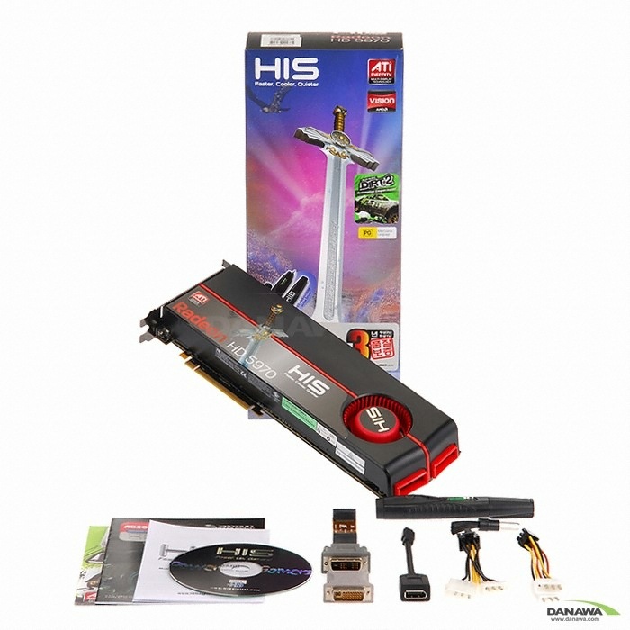HIS 라데온 HD 5970 D5 2GB_이미지