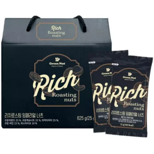 그린너트 리치로스팅 임페리얼 너츠 세트 25g 25개입