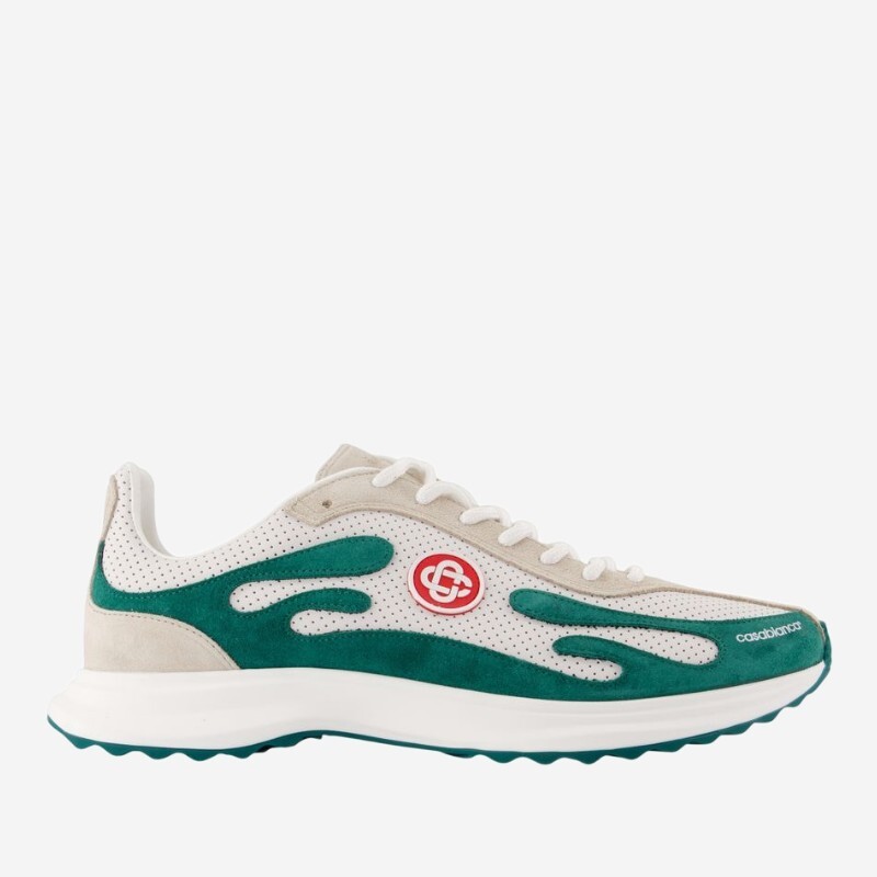 스타드 스웨이드 오버레이 스니커즈 ASNK02403M GREEN