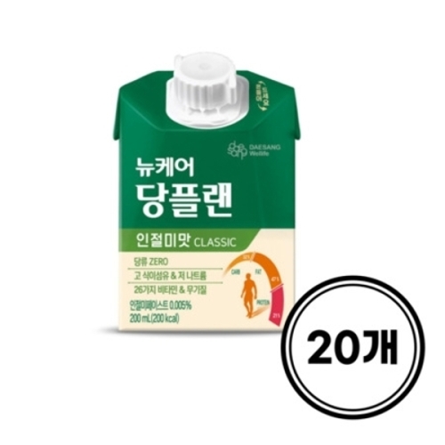 대상웰라이프 뉴케어 당플랜 인절미맛 200ml (20개)_이미지