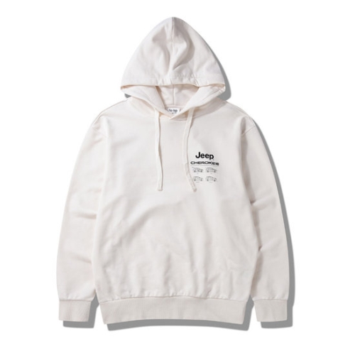 JEEP 체로키 남녀공용 후드티 JP8THU891IV_이미지