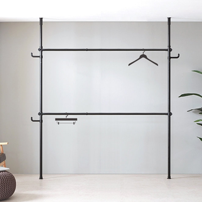 영일에이치비 행거전문가 와이드 2단 행거 38mm_이미지