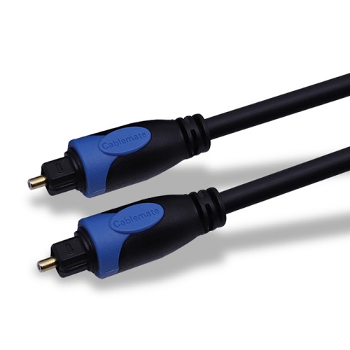 CABLEMATE 오디오 광케이블 각각 (5파이) 고순도 OFC 케이블 (7m)_이미지